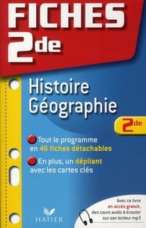 Fiches bac Tome 21 : histoire-géographie - 2nde