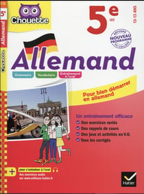 Allemand 5e - lv2 (a1 vers a2) - cahier d'entrainement et de revision