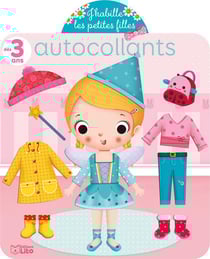AUTOCOLLANTS J'HABILLE FILLES