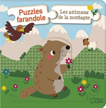 Mes puzzles farandole : les animaux de la montagne