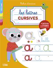 Cahier d'ecriture lettres cursives