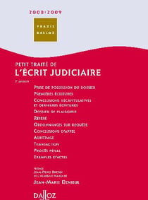 Petit traité de l'écrit judiciaire (7e édition)