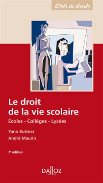 LE DROIT DE LA VIE SCOLAIRE