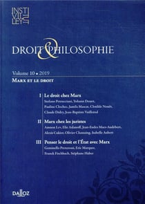 Droit & philosophie Tome 10 - Marx et le droit