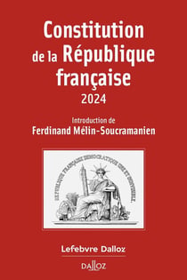 Constitution de la République française (21e édition)