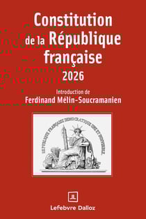 Constitution de la République française (édition 2026)