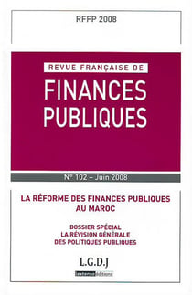 Revue francaise de finances publiques t.102