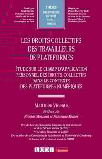 Les droits collectifs des travailleurs de plateformes : Étude sur le champ d'application personnel des droits collectifs dans le contexte des plateformes numériques