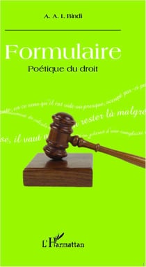 Formulaire - poétique du droit