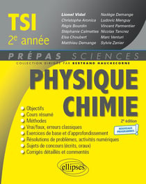 Physique-chimie : TSI 2e année - programme 2022