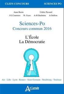 Sciences-po - concours commun 2015 - la famille, la mondialisation
