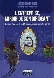 L'entreprise, miroir de son dirigeant : le regard du coach en BD pour expliquer ce reflet parfait