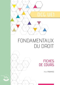 UE 1 : Fondamentaux du droit - DCG - Fiches de cours (édition 2025)