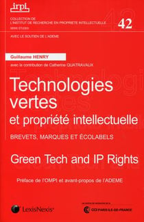 Technologies vertes et propriété intellectuelle