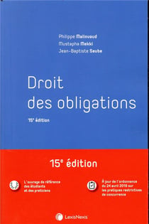 Droit des obligations (15e édition)