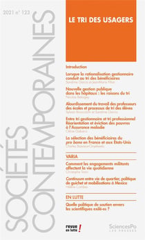 Revue sociétés contemporaines