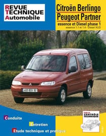 Citroen berlingo, peugeot partner - moteurs essence 1.1-1.4 et diesel