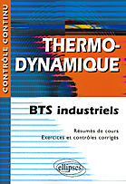 Contrôle continu : thermo-dynamique - BTS industriels