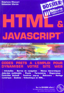 Html et javascript