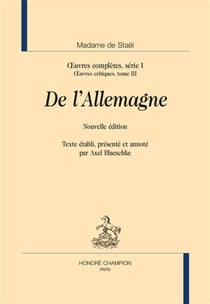 De l'Allemagne