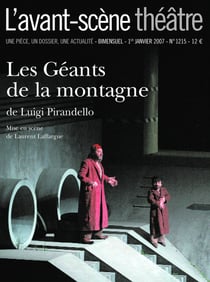 Revue L'Avant-scène théâtre n.1215 : les géants de la montagne