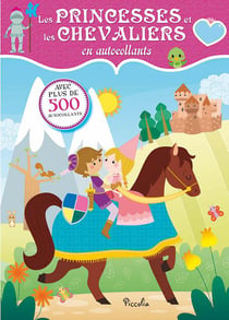 500 autocollants - les princesses et les chevaliers