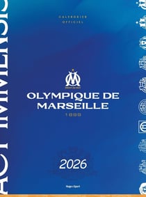 Calendrier mural Olympique de Marseille (édition 2026)