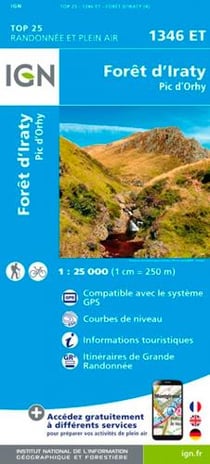 1346et - forêt d'iraty, pic d'orly