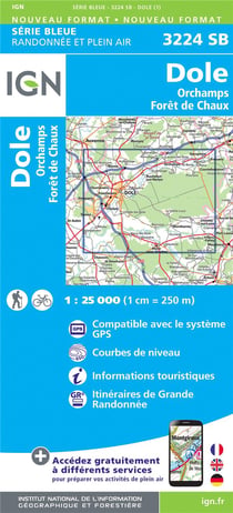 3224Sb Dole/Orchamps/Forêt De Chaux