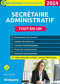 Secrétaire administratif : Tout-en-un (édition 2024)