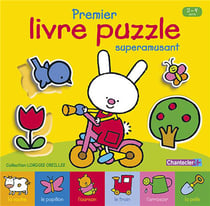 Longues Oreilles : Premier Livre Puzzle Superamusant (2-4 Ans)