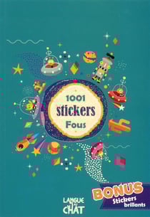 1001 stickers - fous