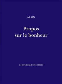 Propos sur le bonheur