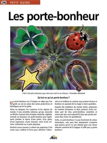 Les porte-bonheur