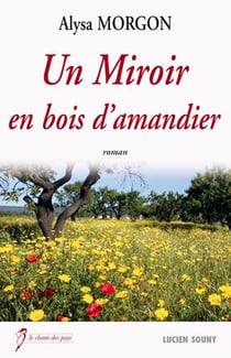 Miroir en bois d'amandier