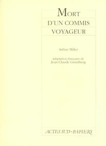 Mort d'un commis voyageur