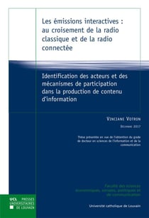 Les emissions interactives : au croisement de la radio classique et de la radio connectee