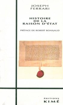 Histoire de la raison d'état