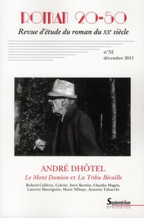Revue Roman 20-50 Tome 52 : André Dhôtel