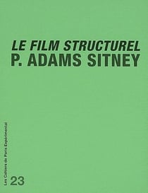 Cahier 23-Film Structurel de P.Adams Sit