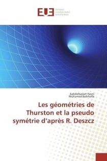 Les géométries de Thurston et la pseudo symétrie d'après R. Deszcz