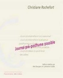 Journal pré- posthume possible