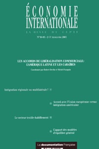 Les accords de libéralisation commerciale : L'Amerique Latine et les Caraïbes