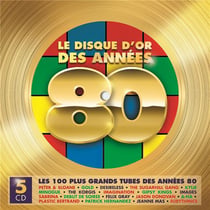 Le disque d'or des années 80