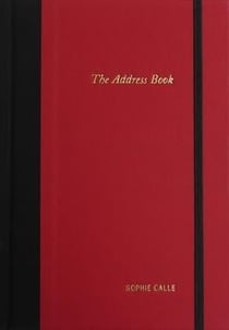 Sophie Calle - the address book