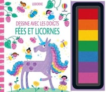 Fees et licornes - dessine avec les doigts