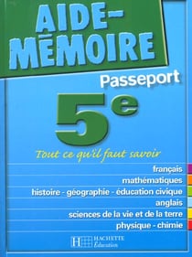 Aide - memoire passeport 5e
