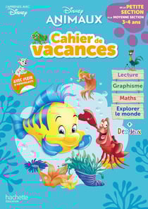 Disney animaux - cahier de vacances - de la PS à la MS (édition 2021)