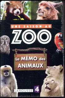 Une saison au zoo : le mémo des animaux