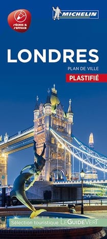 Londres - plan de ville plastifie